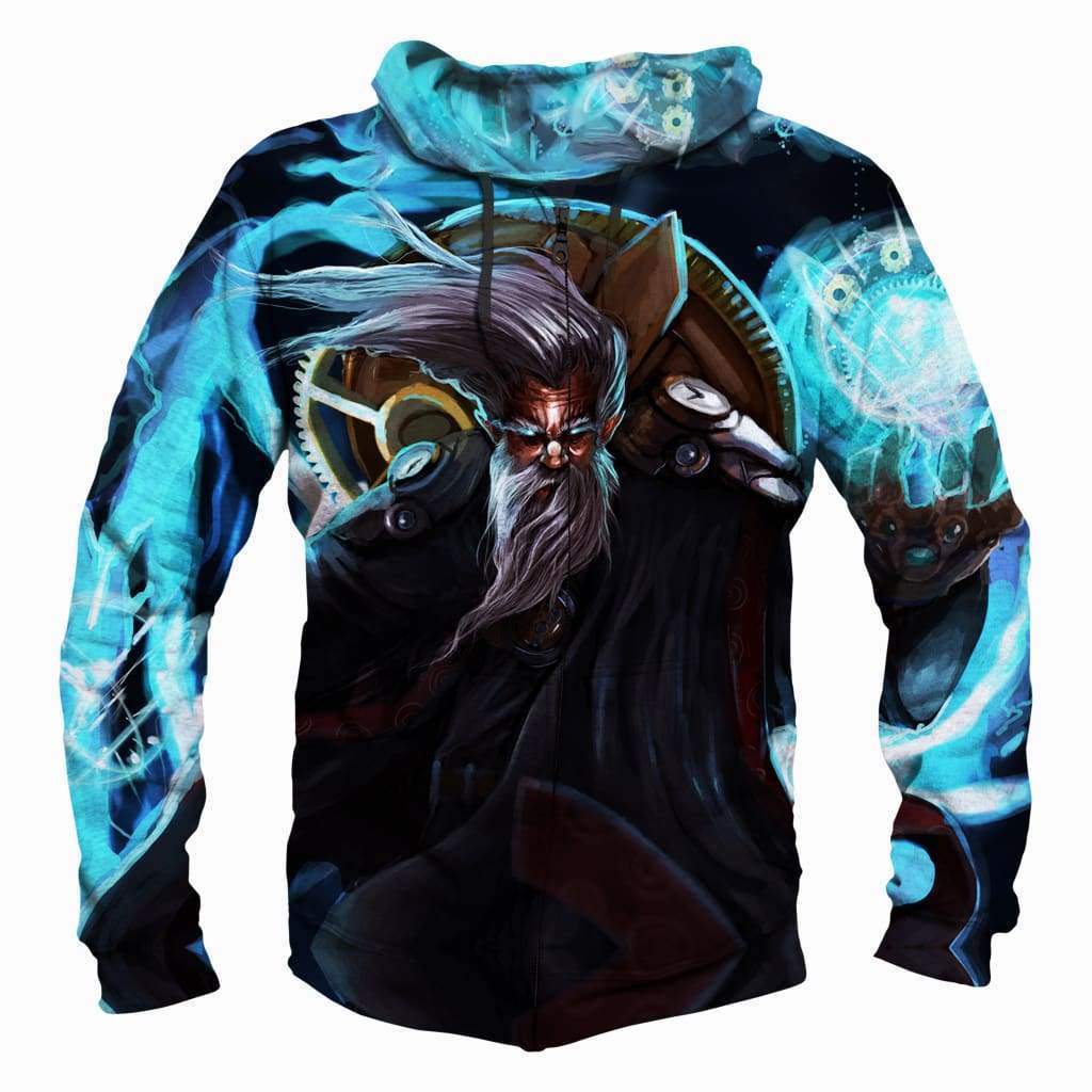 League Of Legend Zilean Hoodies - Pullover Black Hoodie