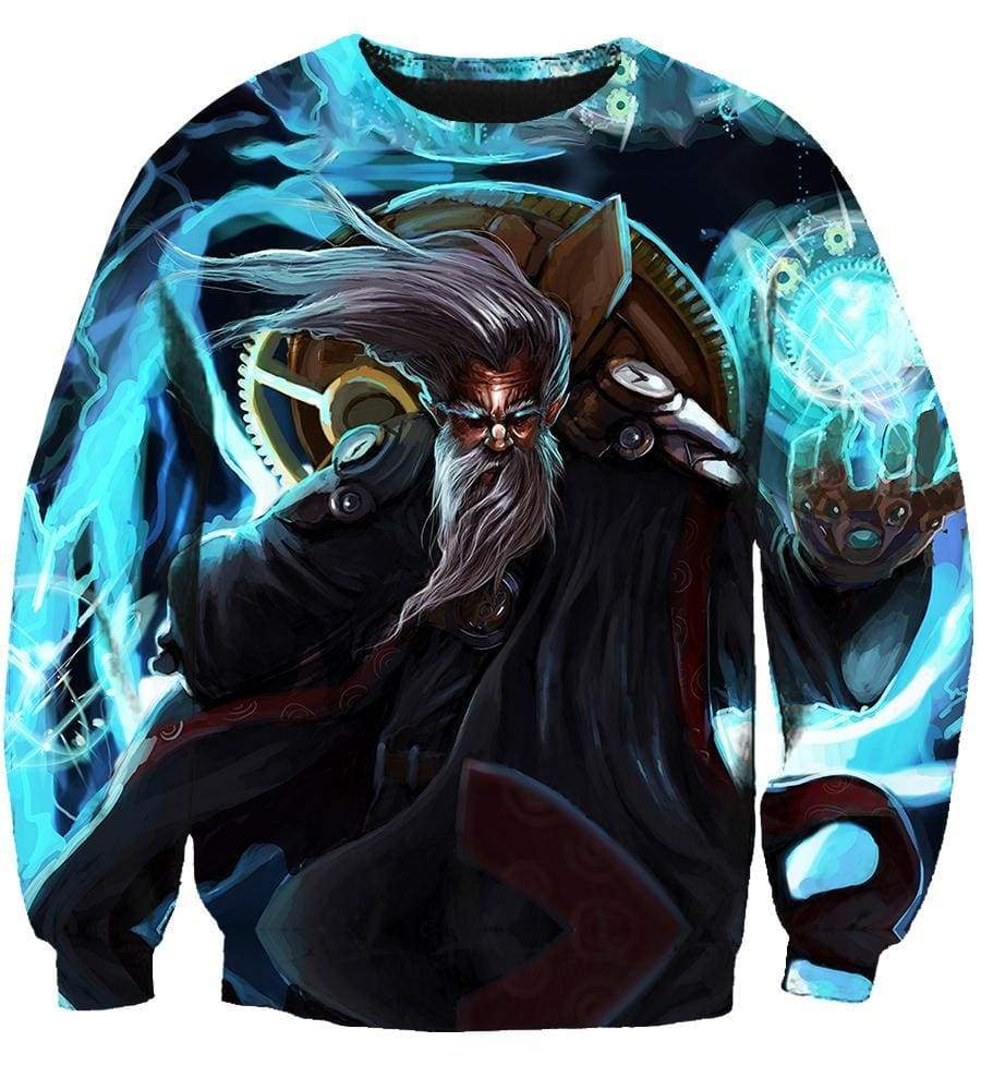 League Of Legend Zilean Hoodies - Pullover Black Hoodie